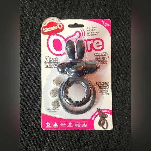 Screaming O Wearable Rabbit Vibe Ring - Picture 1 of 2